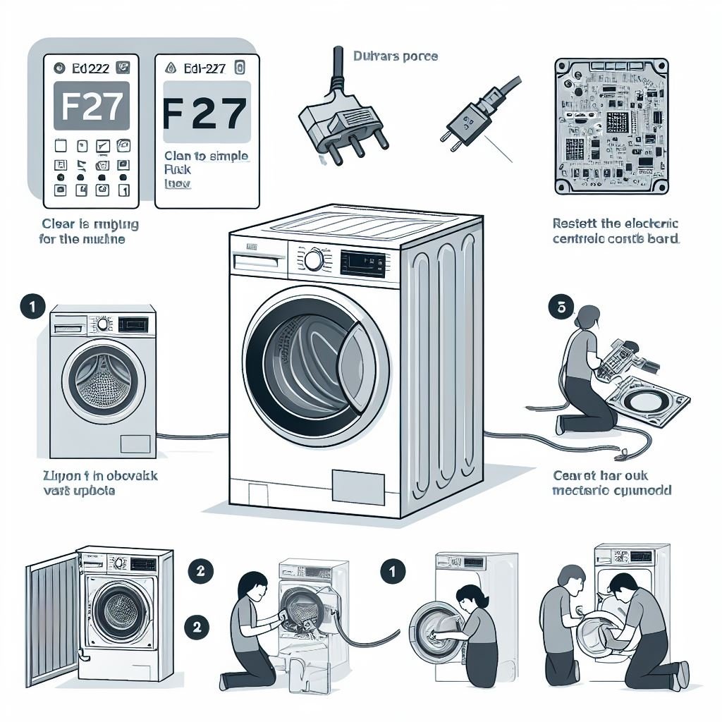 how to clear f27 code on whirlpool washer2