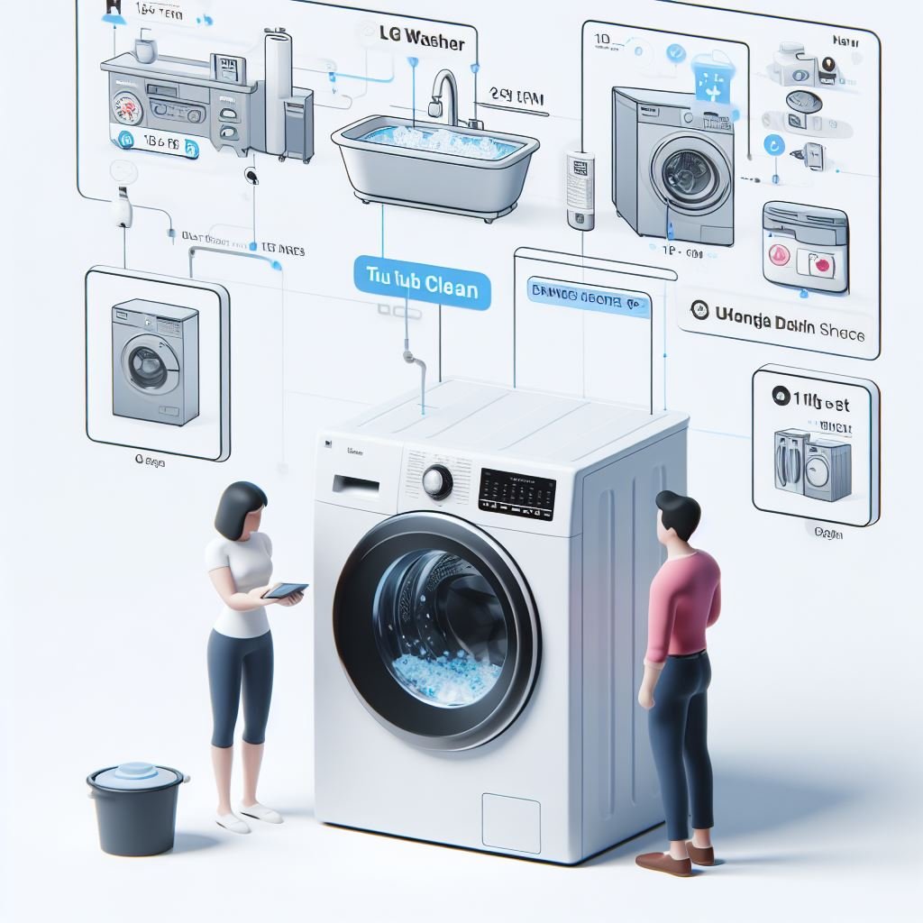 how to use tub clean on lgwasher2