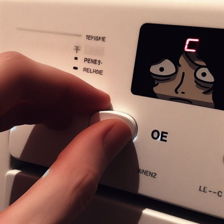 what does oe mean on lg washer